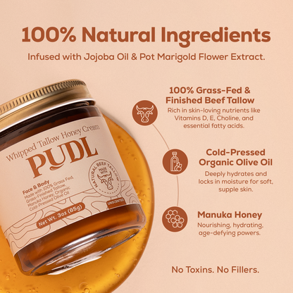 Whipped Tallow Honey Cream