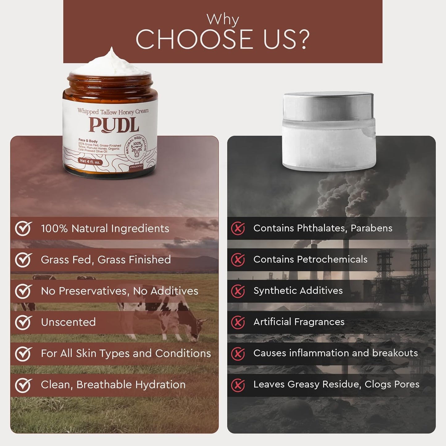 Whipped Tallow Honey Cream