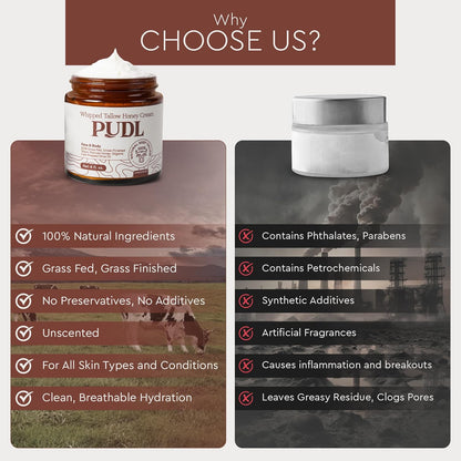 Whipped Tallow Honey Cream