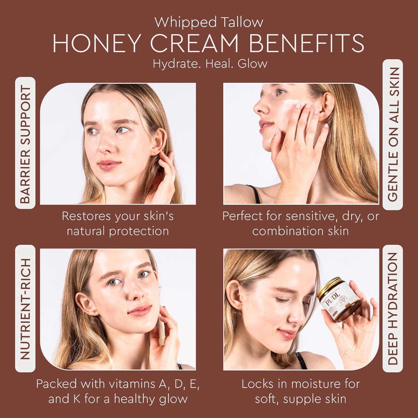 Whipped Tallow Honey Cream